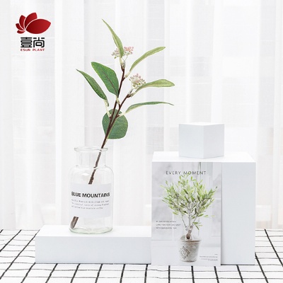 Artificial Plant Leaves Without Pot